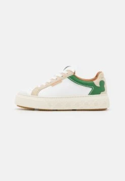 Tory Burch Ladybug Sneakers BasseWhite/Green/Frost Donna Sneakers T0711A06P-A11
