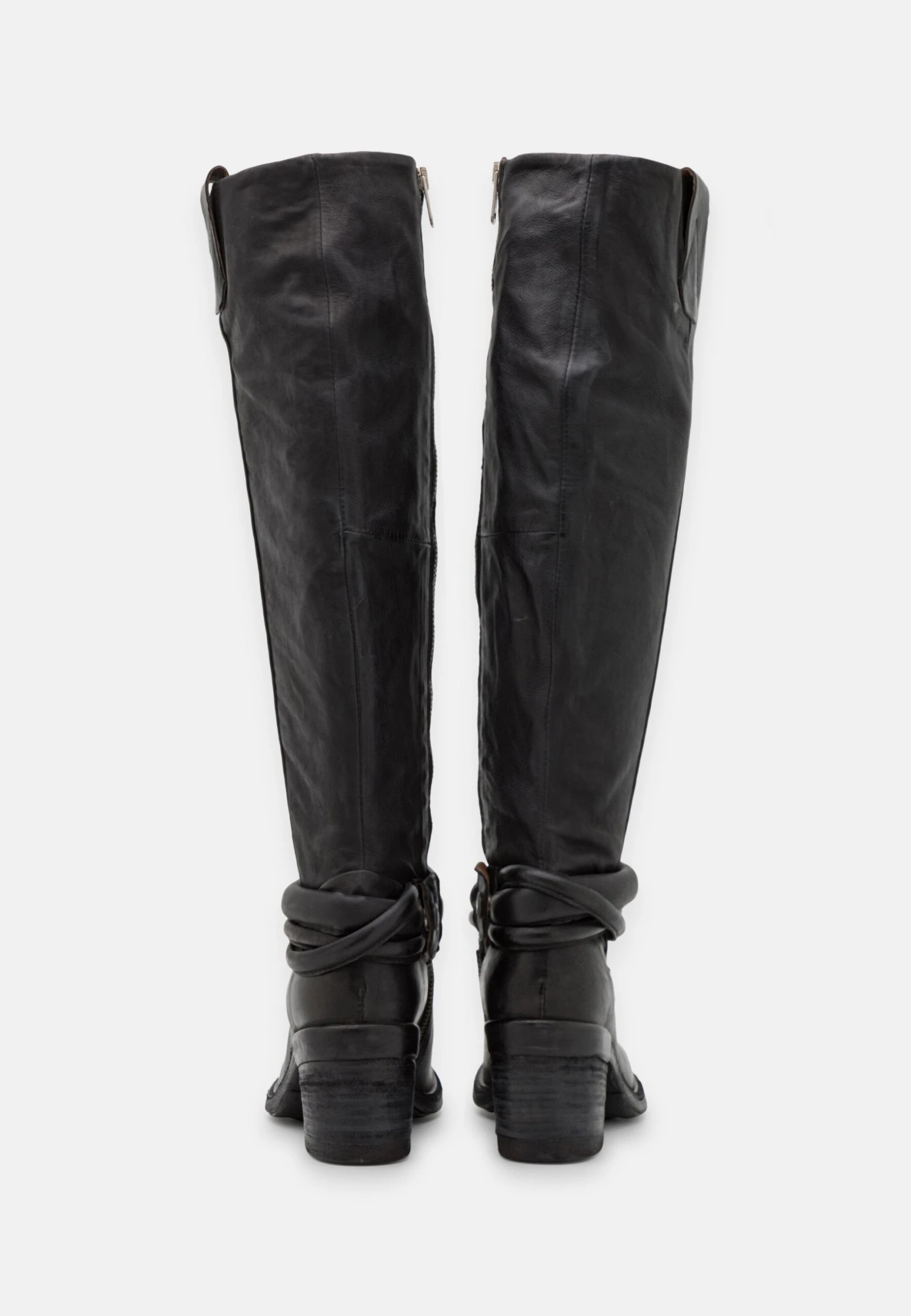 A.S.98 Jamal - Stivali Alti - Nero 4 A.S.98 Jamal - Stivali Alti - Nero - immagine 4