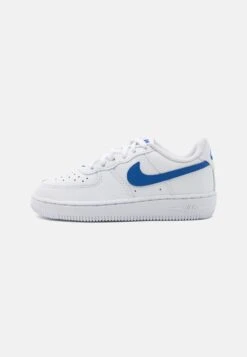 Nike Sportswear Force 1 UnisexSneakers BasseWhite/Hyper Royal Bambini Sneakers NI116D0L3-A13