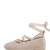 Ballerine Con CinturinoBeige Bambini Ballerine P1X13A06K-B11